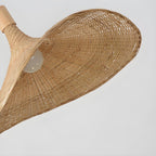 Rattan Weave Hat Droplight Pendant Light
