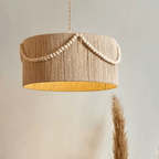Beaded Boho Pendant Lamp