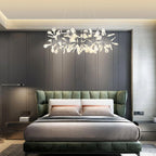 Black Big O Firefly LED Chandelier
