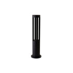Black Cylindrical Garden Outdoor Light
