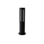 Black Cylindrical Garden Outdoor Light