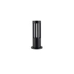 Black Cylindrical Garden Outdoor Light