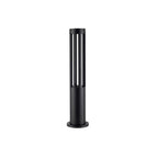 Black Cylindrical Garden Outdoor Light