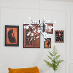 Black Firefly LED Chandelier