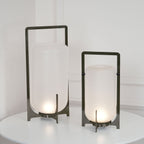 Steel Twilight Lantern Task lamp Table Light