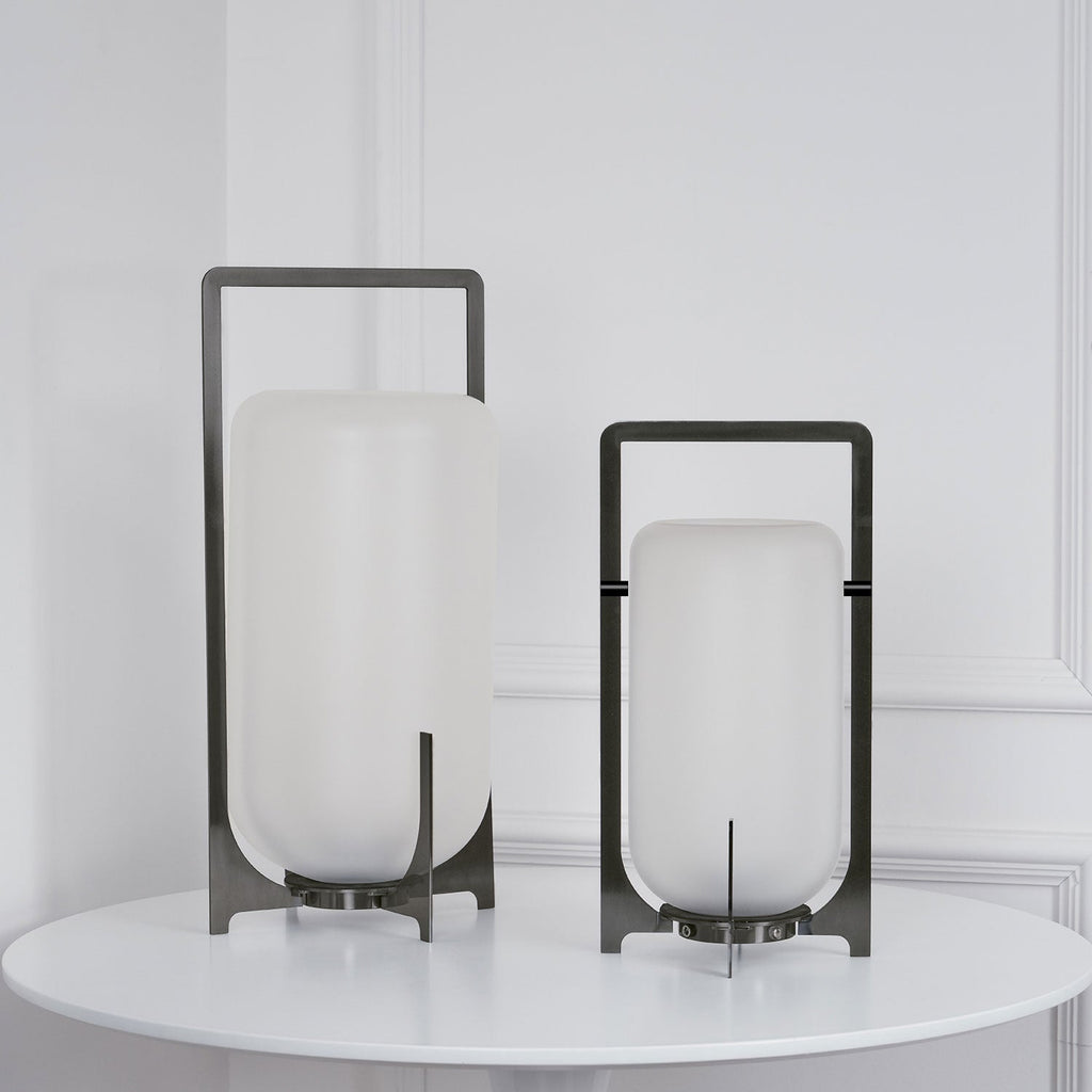 Steel Twilight Lantern Task lamp Table Light