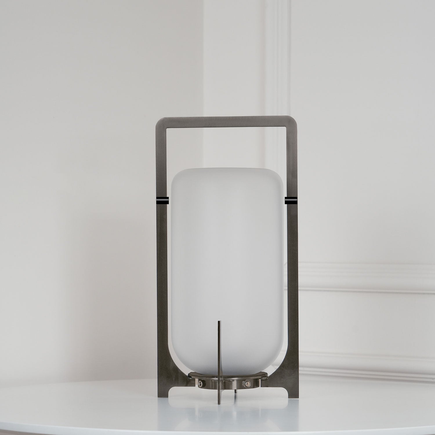 Steel Twilight Lantern Task lamp Table Light
