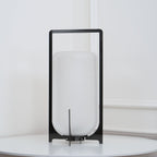 Black Twilight Lantern Table Lamp