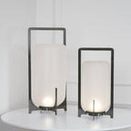 Steel Twilight Lantern Task lamp Table Light
