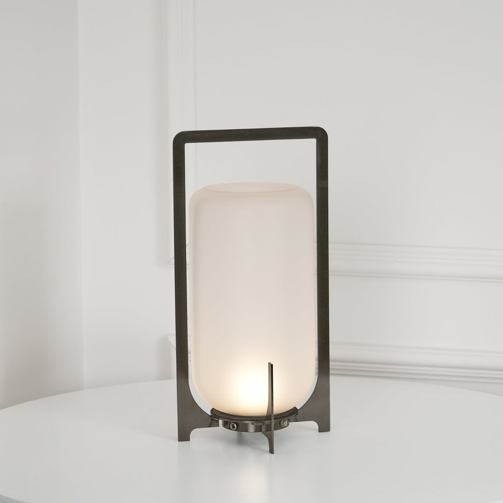 Steel Twilight Lantern Task lamp Table Light