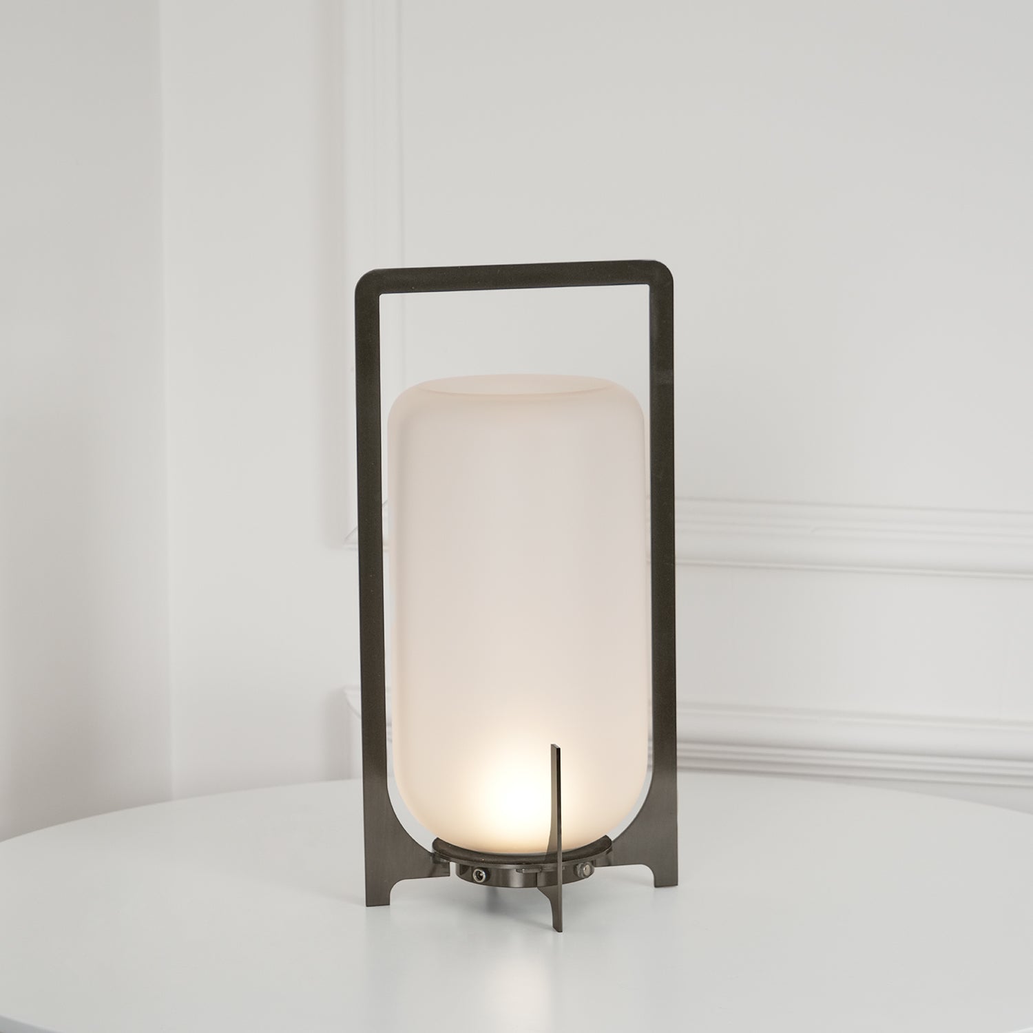 Steel Twilight Lantern Task lamp Table Light