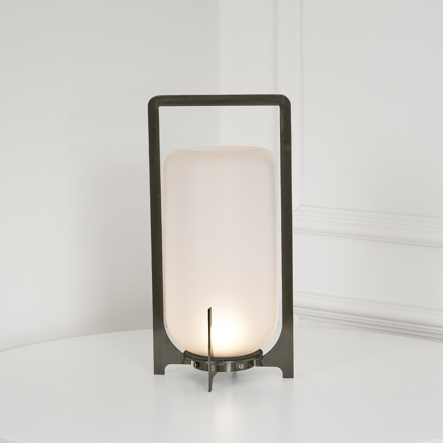 Steel Twilight Lantern Task lamp Table Light