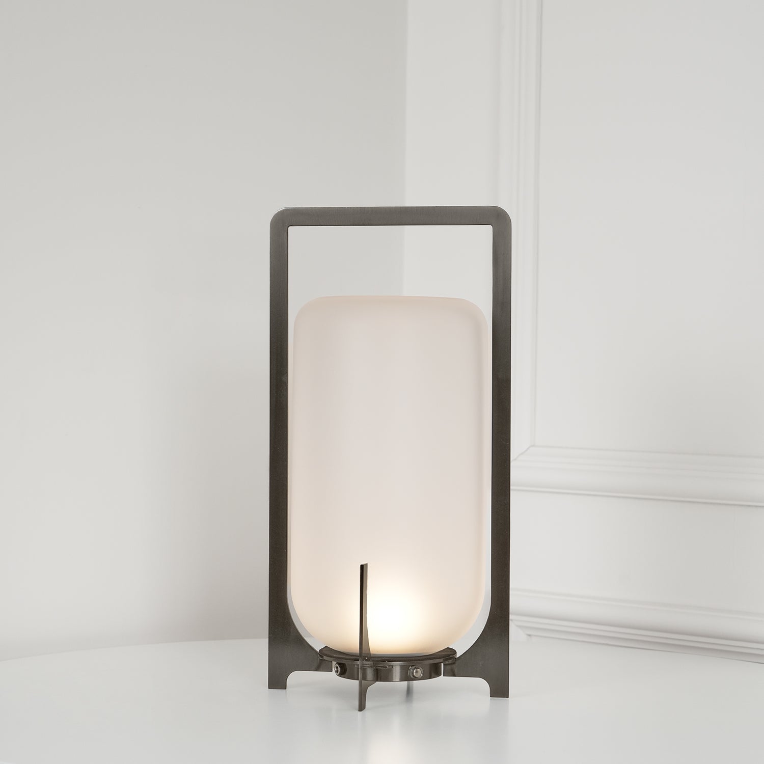 Steel Twilight Lantern Task lamp Table Light