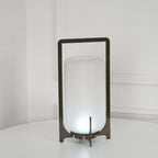 Steel Twilight Lantern Task lamp Table Light