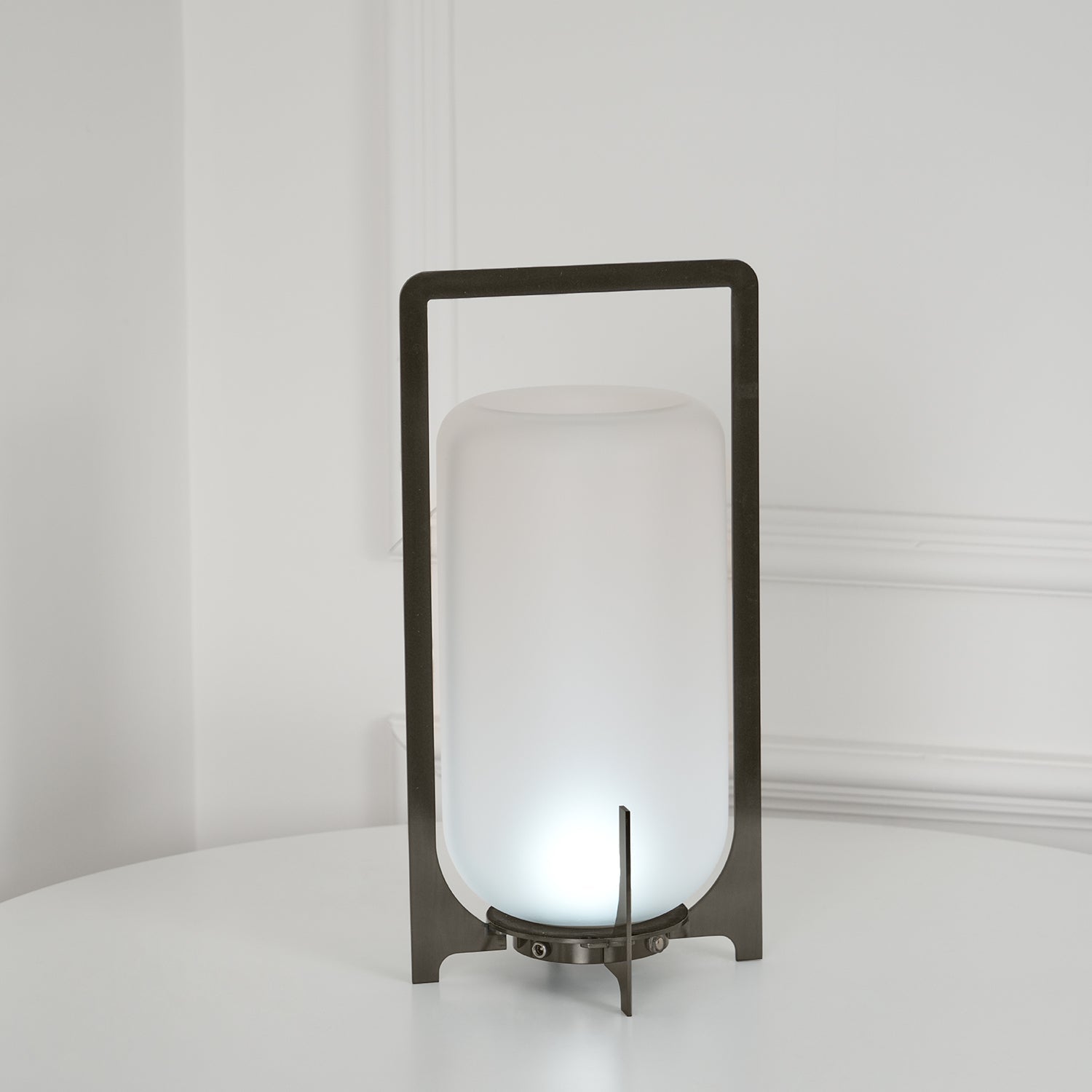 Steel Twilight Lantern Task lamp Table Light