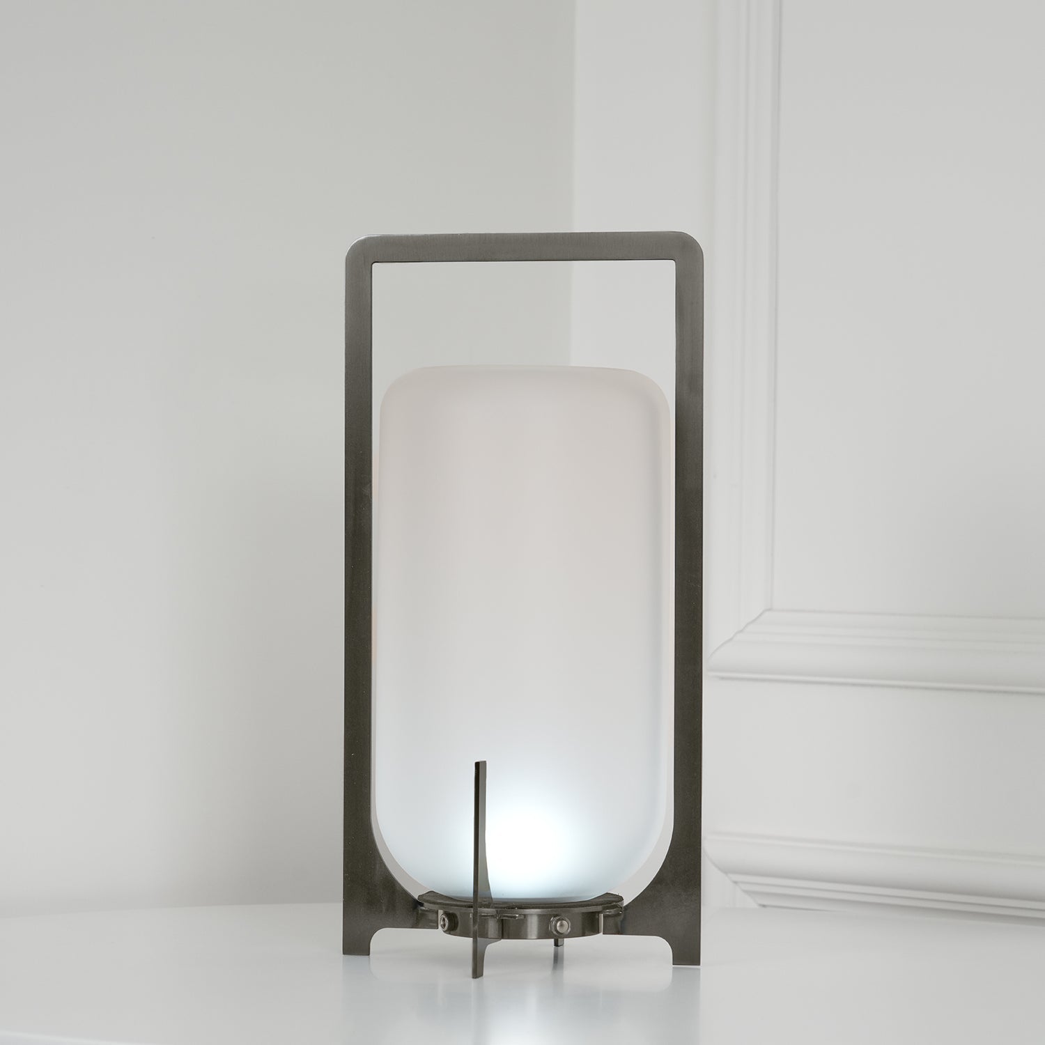Steel Twilight Lantern Task lamp Table Light