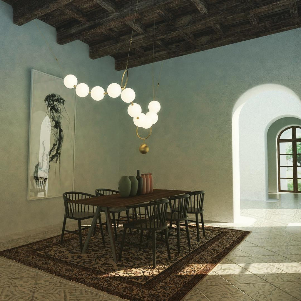 Necklace LED Ceiling light fitting Pendant Lamp