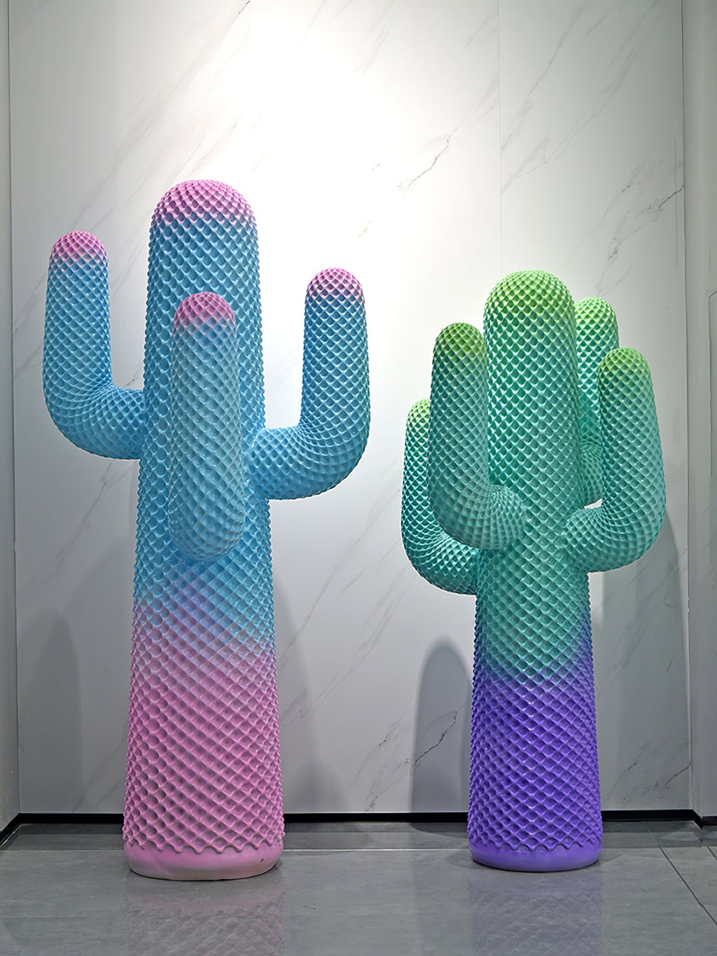 Mello Sculptural Portable lamp Cactus Coat Rack