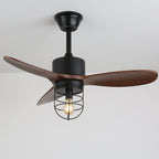 Caldor Industrial Ceiling Fan Light