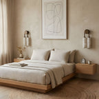 Calla Ribbed Alabaster Sconce
