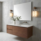 Calla Ribbed Alabaster Sconce