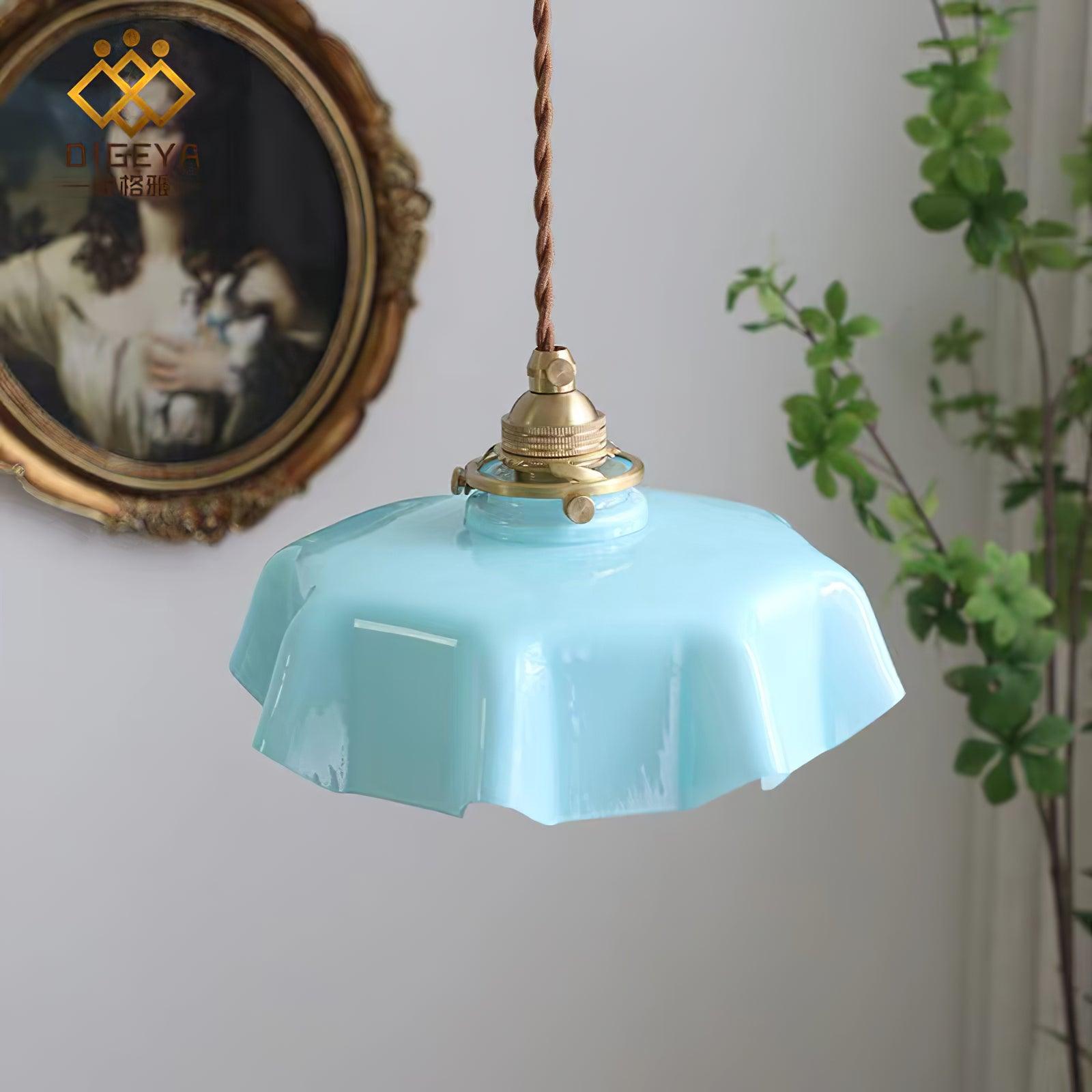 French Flower Droplight Pendant Light
