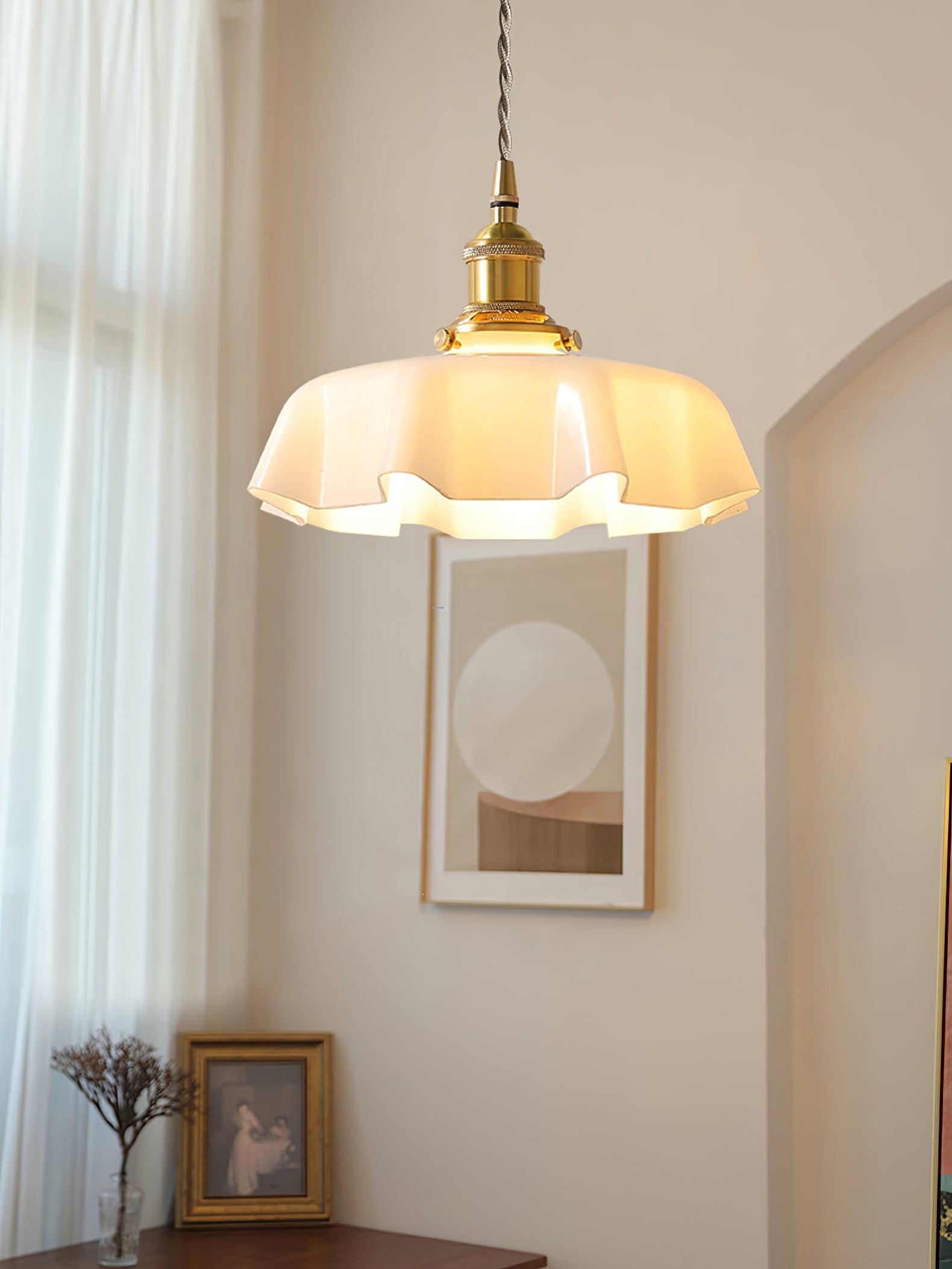 French Flower Droplight Pendant Light