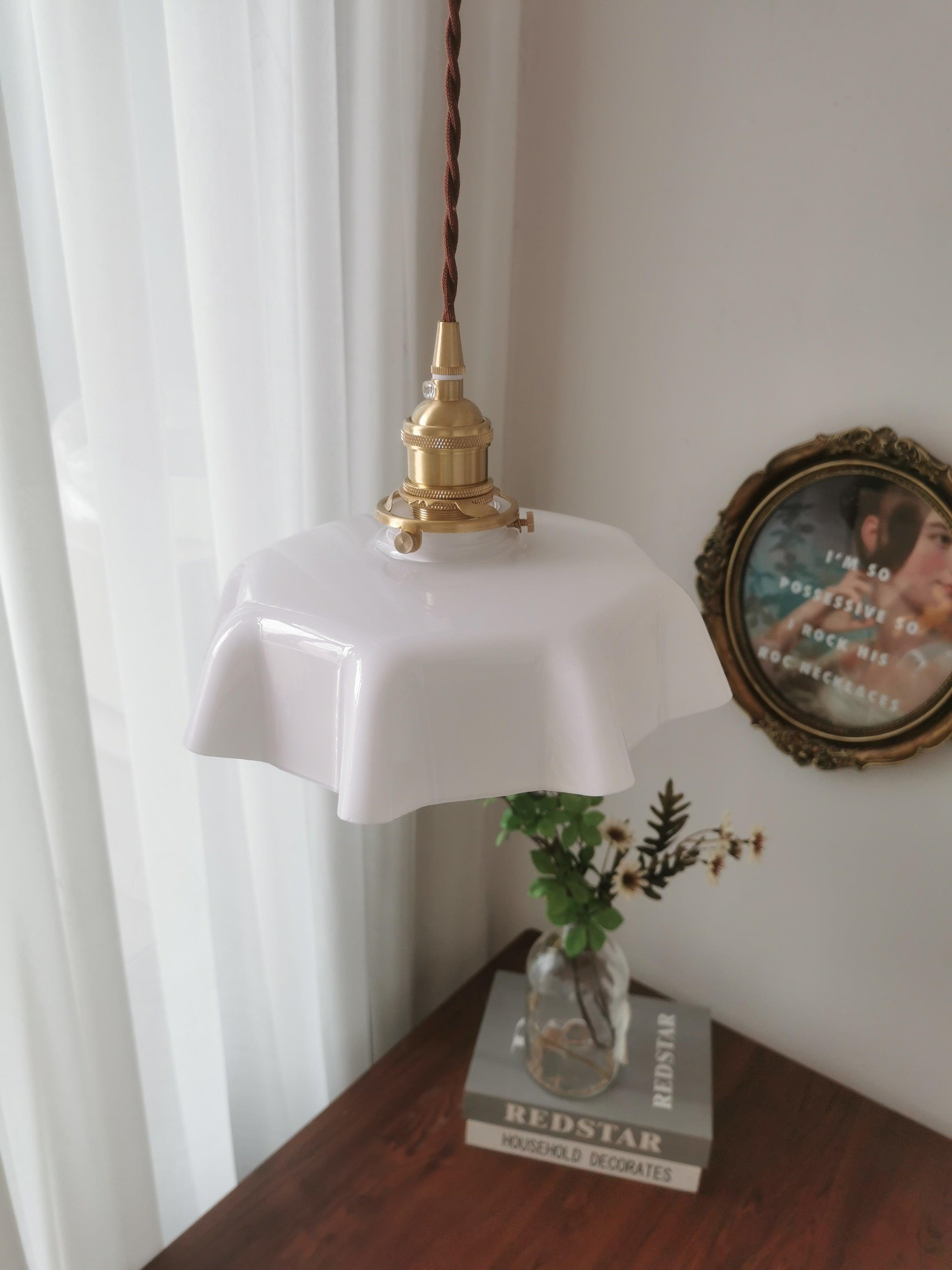 French Flower Droplight Pendant Light