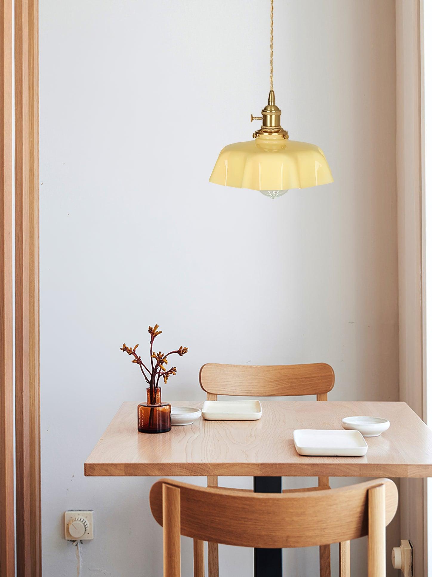 French Flower Droplight Pendant Light