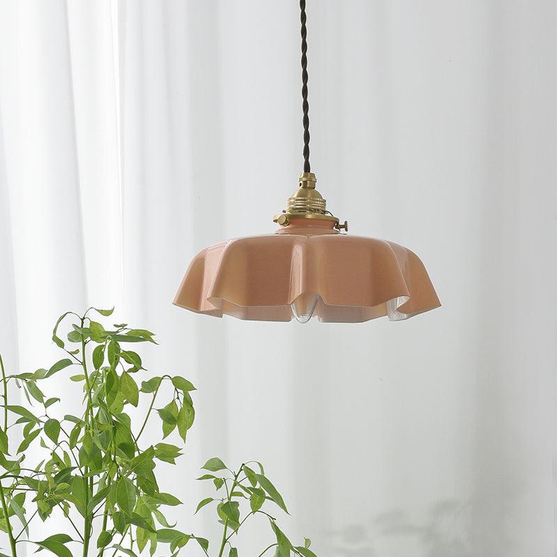 French Flower Houselight Pendant Swag Light