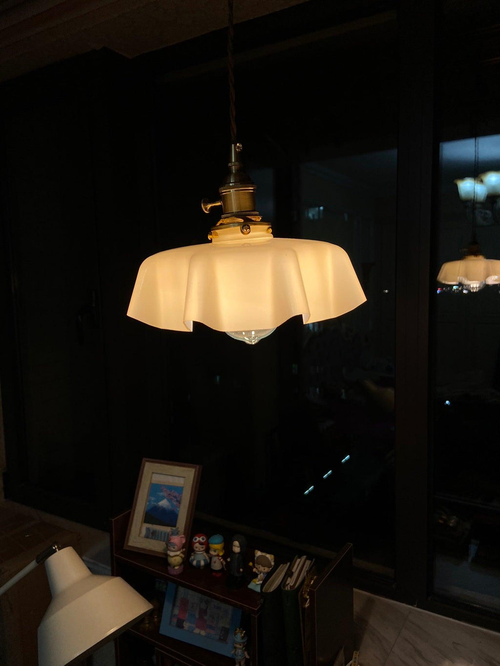 French Flower Droplight Pendant Light