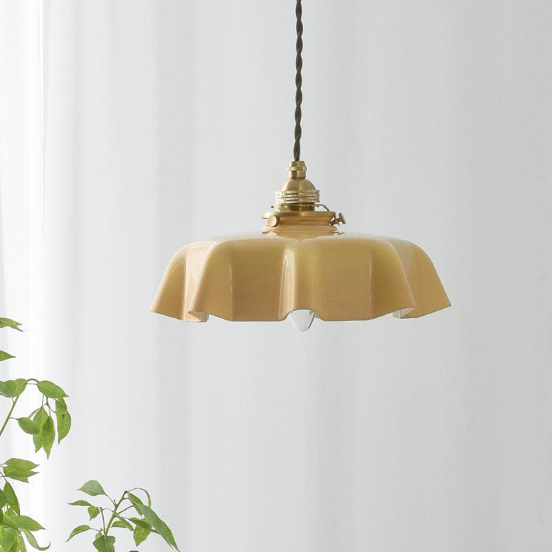 French Flower Houselight Pendant Swag Light