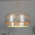 Capiz Aurelia Chandelier