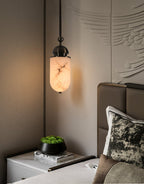 Capsule Alabaster Pendant Lamp
