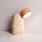 Capsule Stone Table Lamp