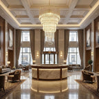 Cascada Spiral Clear Chandelier