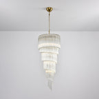 Cascada Spiral Clear Chandelier