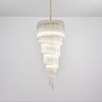 Cascada Spiral Clear Chandelier