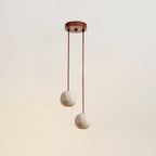 Cassia Travertine Pendant Light