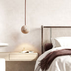 Cassia Travertine Pendant Light