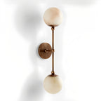 Celestial Double Alabaster Sconce