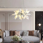 Ceramic Petals Blooming Chandelier