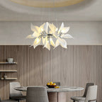 Ceramic Petals Blooming Chandelier