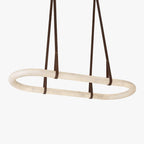 Circle Alabaster Chandelier
