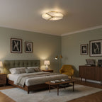 Clocks Alabaster Ceiling Light