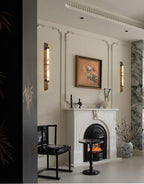 Columnar Alabaster Sconce