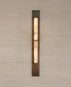 Columnar Alabaster Sconce