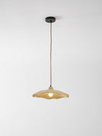 Concrete Petal Pendant Light