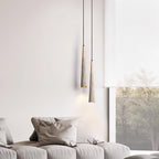 Concrete Pleated Pendant Lamp