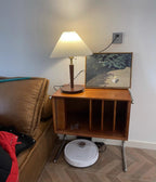 Cone Pleated Fabric Table Lamp